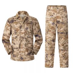 新式迷彩服男冬季迷彩套裝軍衣正配迷彩帽訓(xùn)練服演出服